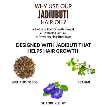 Ayurvedic Jadibuti Hair Growth Oil 100ml (BUY 1 GET 1 FREE)